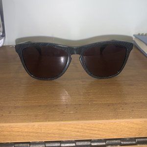 Oakley Frogskins Grey Banded Sunglasses